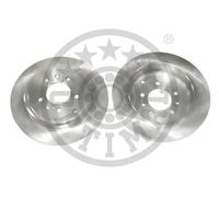 2x Brake disc Rear Axle solid BS-7010C OPTIMAL for PEUGEOT 607