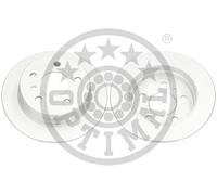 2x Brake disc Rear Axle solid BS-7812C OPTIMAL for MERCEDES-BENZ A-CLASS