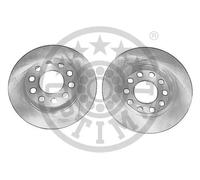 2x Brake disc Rear Axle solid BS-8040C OPTIMAL for AUDI SEAT