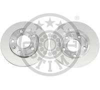 2x Brake disc Rear Axle solid BS-8046C OPTIMAL for AUDI SEAT