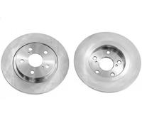 2x Brake disc Rear Axle solid BS-8328C OPTIMAL for TOYOTA AVENSIS Saloon
