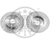 2x Brake disc Rear Axle solid BS-8328C OPTIMAL for TOYOTA AVENSIS Saloon