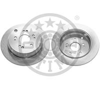 2x Brake disc Rear Axle solid BS-8344C OPTIMAL for HONDA CR-V IV CR-V Mk II