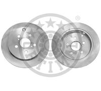 2x Brake disc Rear Axle solid BS-8414C OPTIMAL for TOYOTA CELICA Coupe