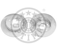 2x Brake disc Rear Axle solid BS-8584C OPTIMAL for MERCEDES-BENZ C-CLASS
