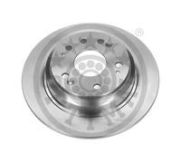2x Brake disc Rear Axle solid BS-8634C OPTIMAL for HONDA ACCORD VII Tourer
