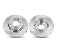 2x Brake disc Rear Axle solid BS-8750C OPTIMAL for ALFA ROMEO MITO
