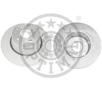 2x Brake disc Rear Axle solid BS-8776C OPTIMAL for AUDI TT TT Roadster