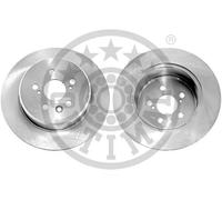 2x Brake disc Rear Axle solid BS-8796C OPTIMAL for TOYOTA AVENSIS AVENSIS Estate