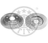 Rear Brake Disc OPTIMAL 2x Fits TOYOTA Auris Corolla 06-19 42431-02190