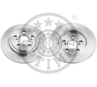 2x Brake disc Rear Axle solid BS-9082C OPTIMAL for TOYOTA URBAN CRUISER