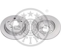2x Brake disc Rear Axle solid BS-9144C OPTIMAL for MINI MINI MINI Convertible