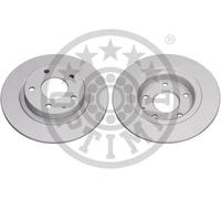 2x Brake disc Rear Axle solid BS-9258C OPTIMAL for MAZDA 6 Saloon 6 Estate