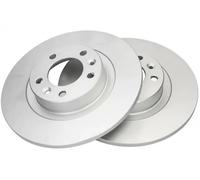2x Brake disc Rear Axle solid BS-9280C OPTIMAL for PEUGEOT 508 I 508 SW I