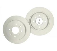 2x Brake disc Rear Axle solid BS-9436C OPTIMAL for HONDA JAZZ III JAZZ IV