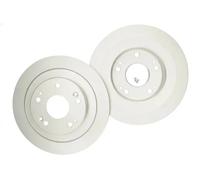 2x Brake disc Rear Axle solid BS-9444C OPTIMAL for HONDA CIVIC IX