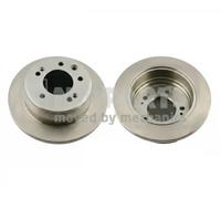 2x Brake disc Rear Axle solid J3310514 NIPPARTS for KIA HYUNDAI