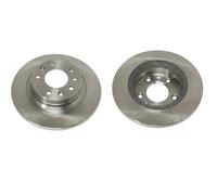 2x Brake disc Rear Axle solid J3313026 NIPPARTS for MAZDA 6 Hatchback 6 Estate