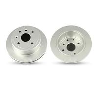 2x Brake disc Rear Axle solid N3310909 NIPPARTS for CHEVROLET DAEWOO