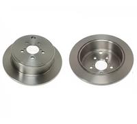 2x Brake disc Rear Axle solid N3317008 NIPPARTS for SUBARU TOYOTA