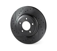 2x Brake disc Rear Axle solid RT 1768-GL T5 ROTINGER for AUDI A6 Allroad C6
