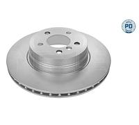 MEYLE 315 523 0025/PD BRAKE DISC Rear (PAIR)