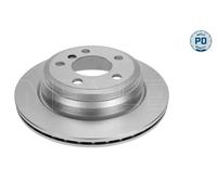 2x Brake disc Rear Axle Vented 315 523 0032/PD MEYLE for BMW 3 3 Gran Turismo