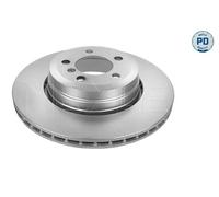 2x Brake disc Rear Axle Vented 315 523 0052/PD MEYLE for BMW 7