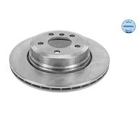 2x Brake disc Rear Axle Vented 315 523 0054 MEYLE for BMW X3