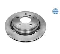 2x Brake disc Rear Axle Vented 315 523 0058 MEYLE for BMW 5 5 Touring