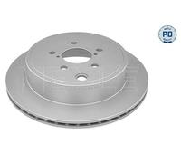 Rear Brake Disc 2x MEYLE Fits SUBARU Brz TOYOTA Gr 86 Coupe 09-14 26700AJ010
