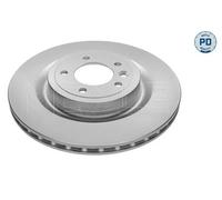 2x MEYLE 53-15 523 0009/PD Brake Disc Rear Fits Land Rover Discovery Range Rover