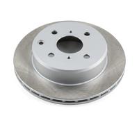 2x Brake disc Rear Axle Vented 61-02-206C ASHIKA for TOYOTA CRESSIDA Saloon