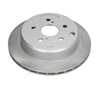 2x Brake disc Rear Axle Vented 61-02-207C ASHIKA for TOYOTA SUPRA