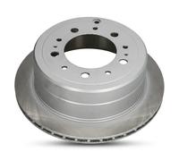 2x Brake disc Rear Axle Vented 61-02-223C ASHIKA for TOYOTA LEXUS