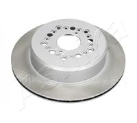 2x Brake disc Rear Axle Vented 61-02-259C ASHIKA for LEXUS TOYOTA