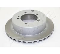 2x Brake disc Rear Axle Vented 61-05-513C ASHIKA for MITSUBISHI SIGMA
