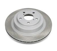 2x Brake disc Rear Axle Vented 61-07-705C ASHIKA for SUBARU IMPREZA Saloon