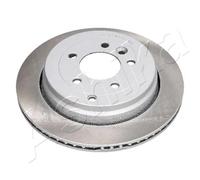 2x Brake disc Rear Axle Vented 61-0L-L00C ASHIKA for LAND ROVER DISCOVERY IV
