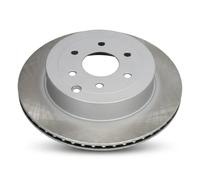 2x Brake disc Rear Axle Vented 61100C JAPKO for NISSAN NAVARA NP300
