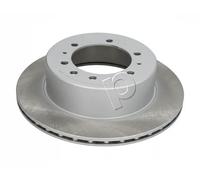 2x Brake disc Rear Axle Vented 61116C JAPKO for NISSAN PATROL GR
