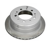 2x Brake disc Rear Axle Vented 61223C JAPKO for TOYOTA LEXUS