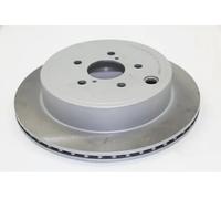 2x Brake disc Rear Axle Vented 61264C JAPKO for TOYOTA SUBARU