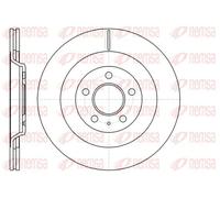 2x Brake disc Rear Axle Vented 61267.10 REMSA for AUDI Q5 A5 A4 B8 A4 B8 Avant