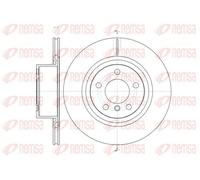 REMSA REAR 2 X BRAKE DISC 6145510 FOR BMW