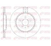 2x Brake disc Rear Axle Vented 61492.10 REMSA for AUDI A7 Sportback A6 C7 A8 D4