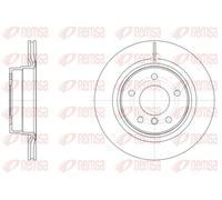 2x Brake disc Rear Axle Vented 61495.10 REMSA for BMW 1 Sports Hatch 3 1 3 Coupe