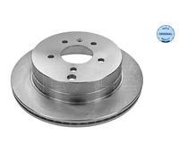 2x Brake disc Rear Axle Vented 615 523 6048 MEYLE for OPEL CHEVROLET