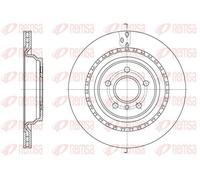 2x Brake disc Rear Axle Vented 61636.10 REMSA for MERCEDES-BENZ M-CLASS