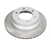 2x Brake disc Rear Axle Vented 61997C JAPKO for OPEL ISUZU